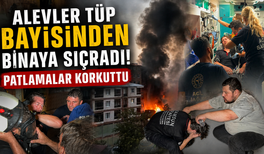 Tüp bayisinde korkutan patlamalar!