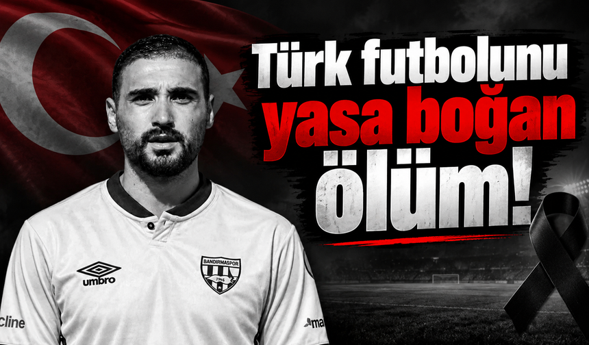 Türk futbolunun genç ismi hayata veda etti