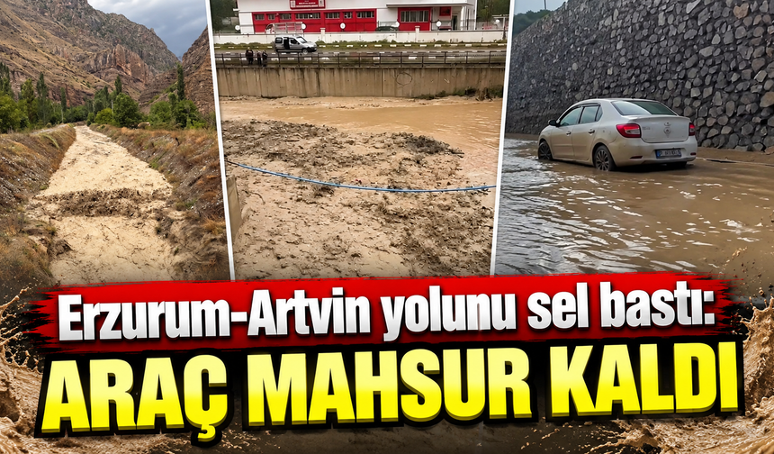 Karadeniz bağlantısında sel engeli