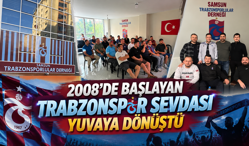 Samsun’da Trabzonspor için tarihi adım