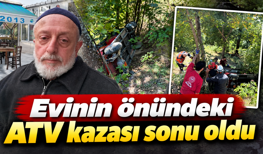Erikli köyünde ATV kazası can aldı