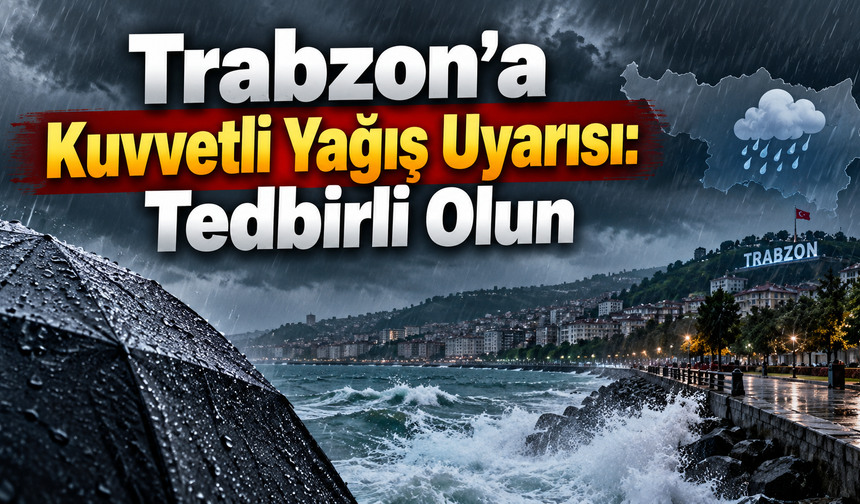 Trabzon’da bugün hava sertleşiyor