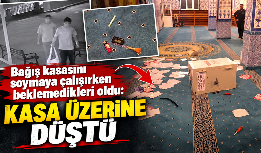 Gece camiye girdiler,sabah otogarda yakalandılar