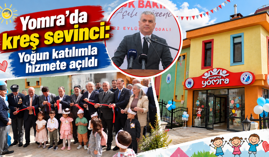 Yomra’da önemli yatırım: Gündüz Çocuk Bakımevi açıldı
