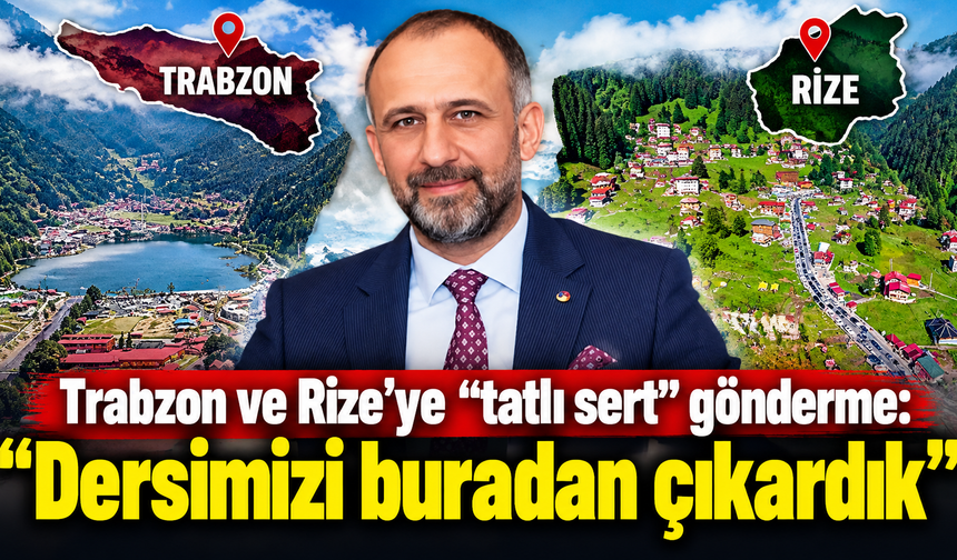 Zonguldak TSO Başkanı’ndan Trabzon ve Rize’ye olay gönderme!