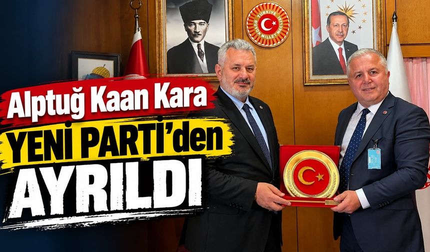 Belediye başkanvekili partisinden istifa etti