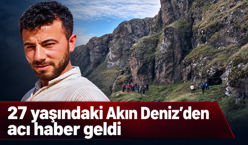 Kayıp gençten acı haber