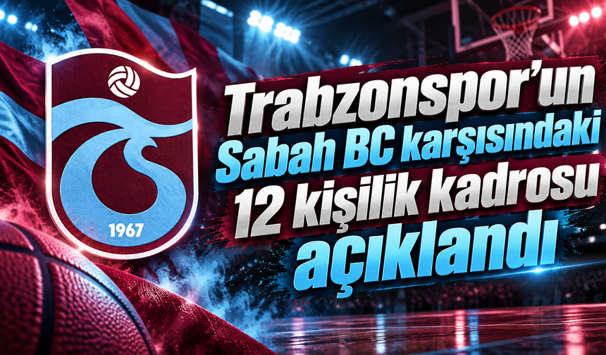 Hayri Gür’de Avrupa gecesi: Trabzonspor’un kadrosu açıklandı