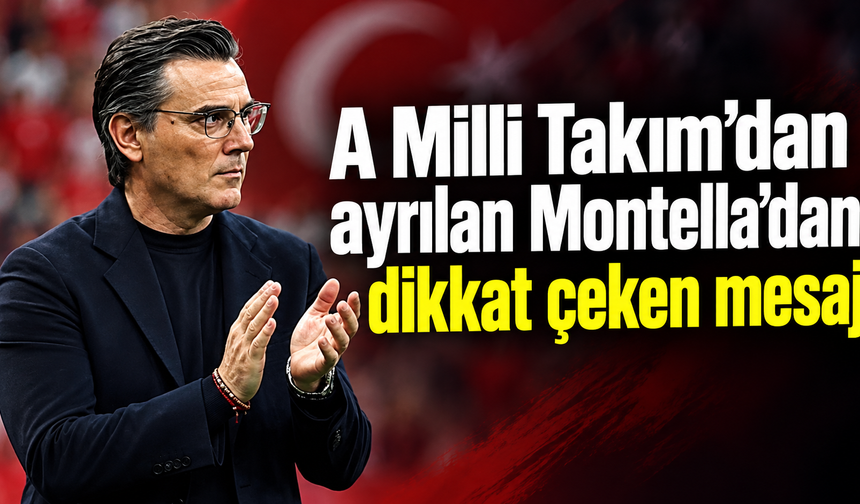 Montella’dan duygusal veda: “Teşekkürler Türkiye”