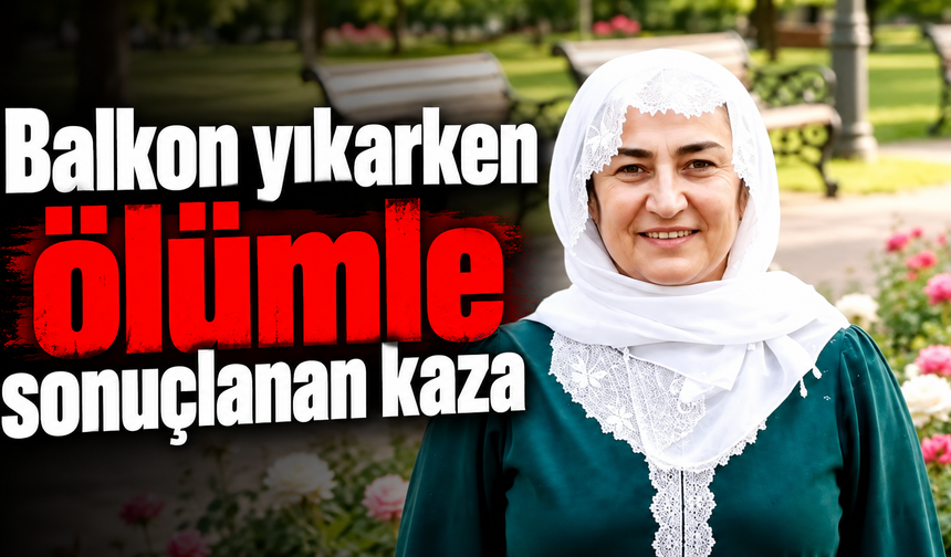 Temizlik sırasında korkunç kaza
