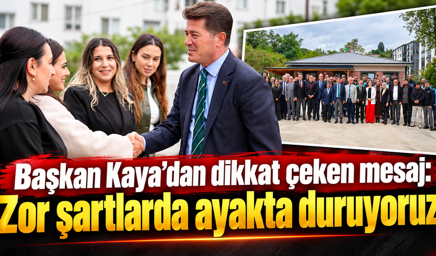 Ortahisar’da hizmet vurgusu: Manevi hazla ayakta duruyoruz
