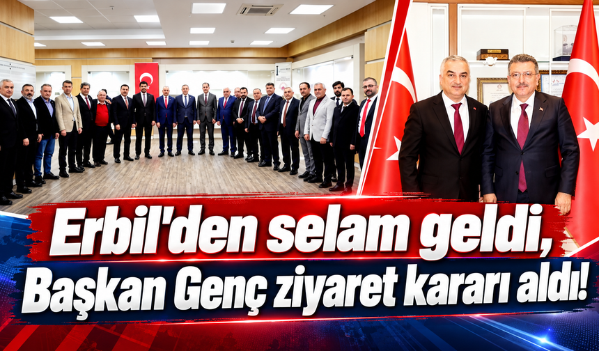 Trabzon-Erbil kardeşliği büyüyor!