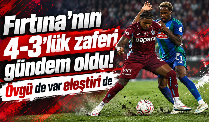 “Trabzonspor kazandı ama eleştiriler bitmedi!