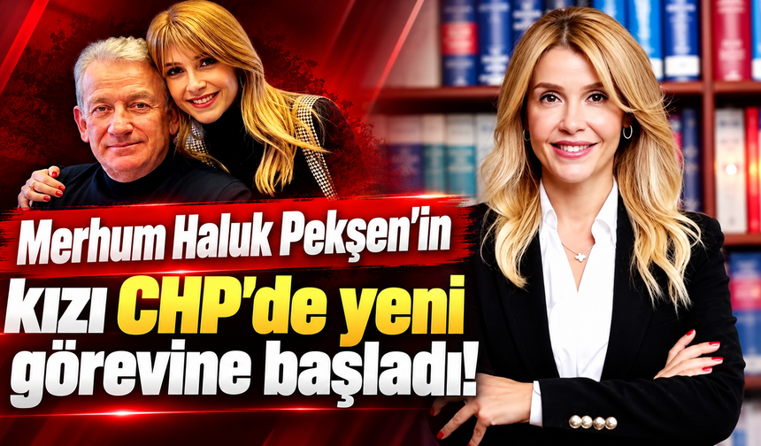 Trabzonlu Ezgi Pekşen'e CHP'de kritik görev!