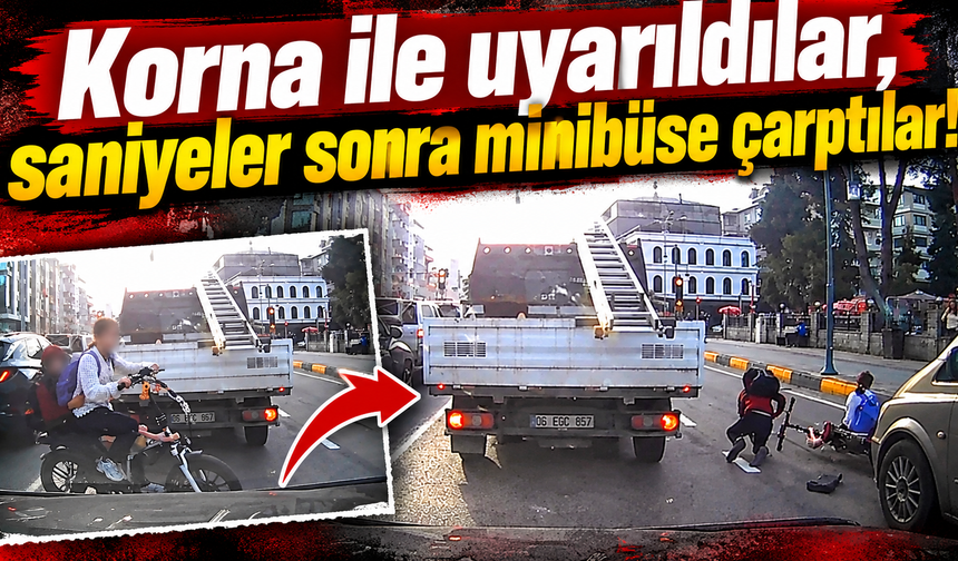 Trabzon'da ucuz atlatılan kaza! İki çocuk hastanelik oldu
