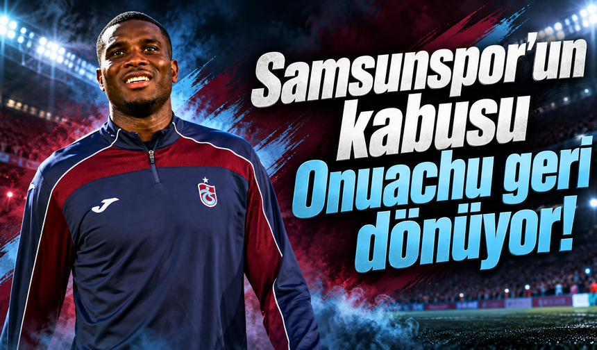Trabzonspor’un dev golcüsü Karadeniz derbisini bekliyor!