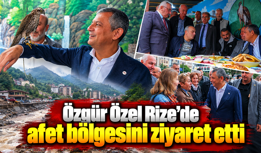Özgür Özel’den Pazar’da afet incelemesi
