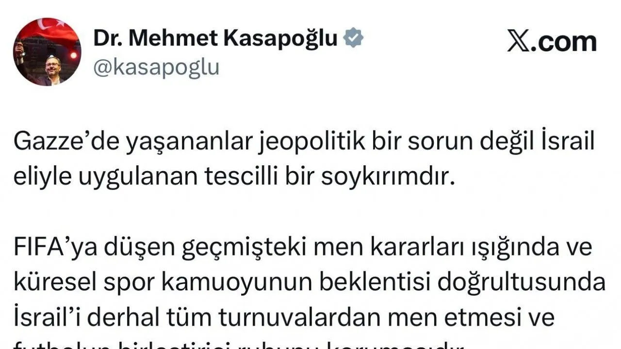 Dr Mehmet Kasapoglundan Fifaya Tepki 20251003 A W551508