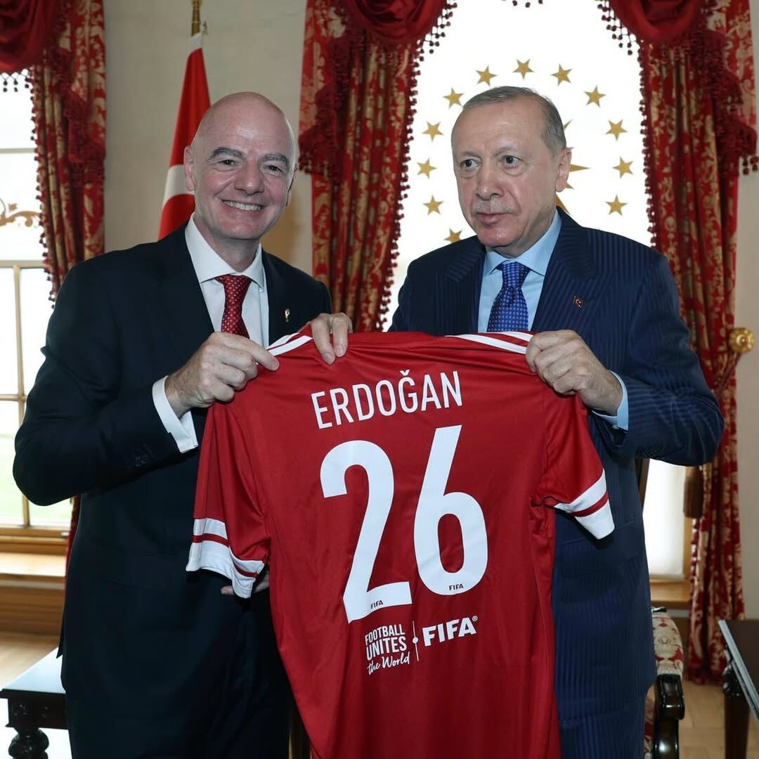 I Was Honoured To Meet 🇹🇷 Türkiye President Recep Tayyip Erdoğan And Discuss Football, With A