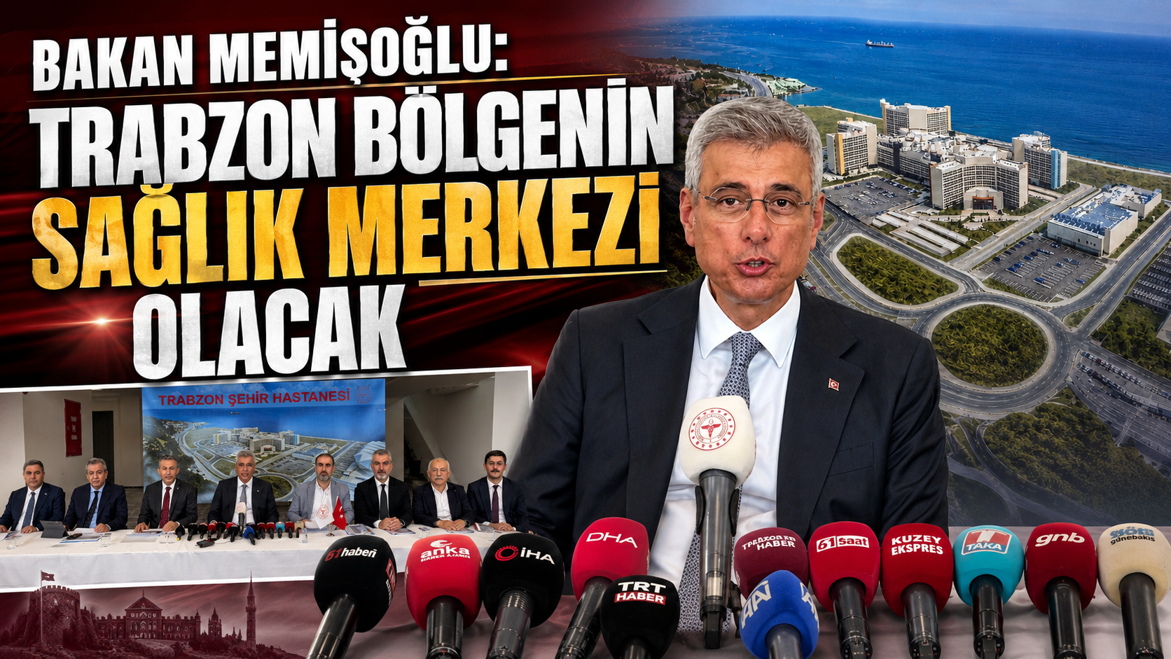 Trabzon'un dev sağlık projesinde sona gelindi! Açılış için Kasım hedefi