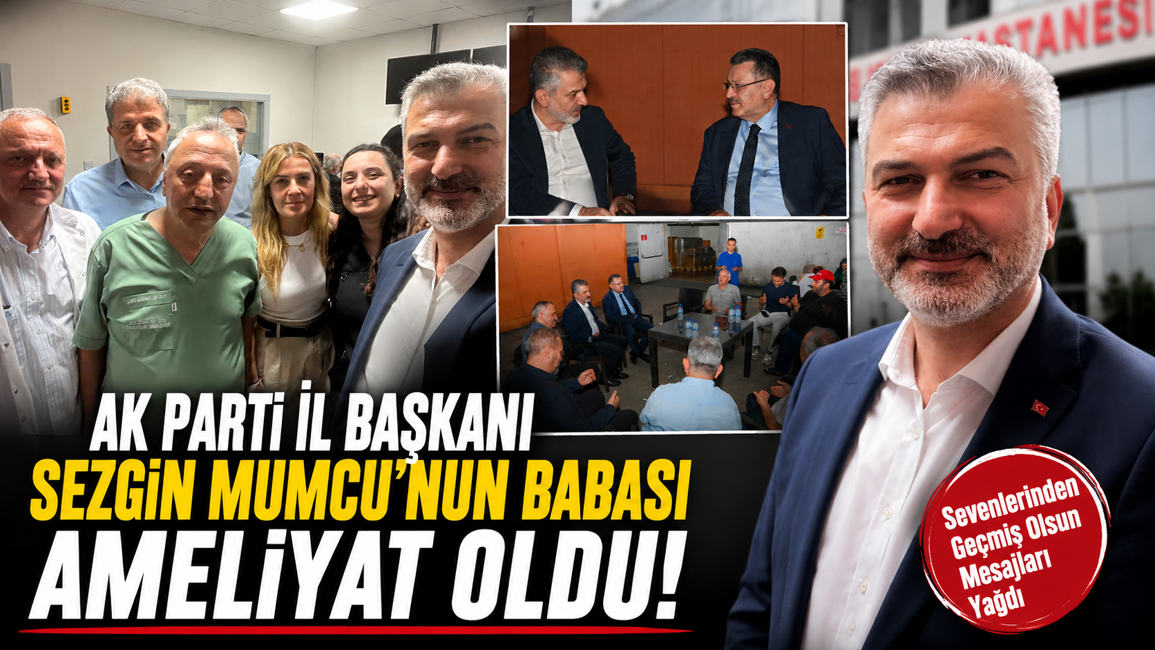 Sezgin Mumcu'dan doktorlara vefa mesajı! "İyi ki varsınız"