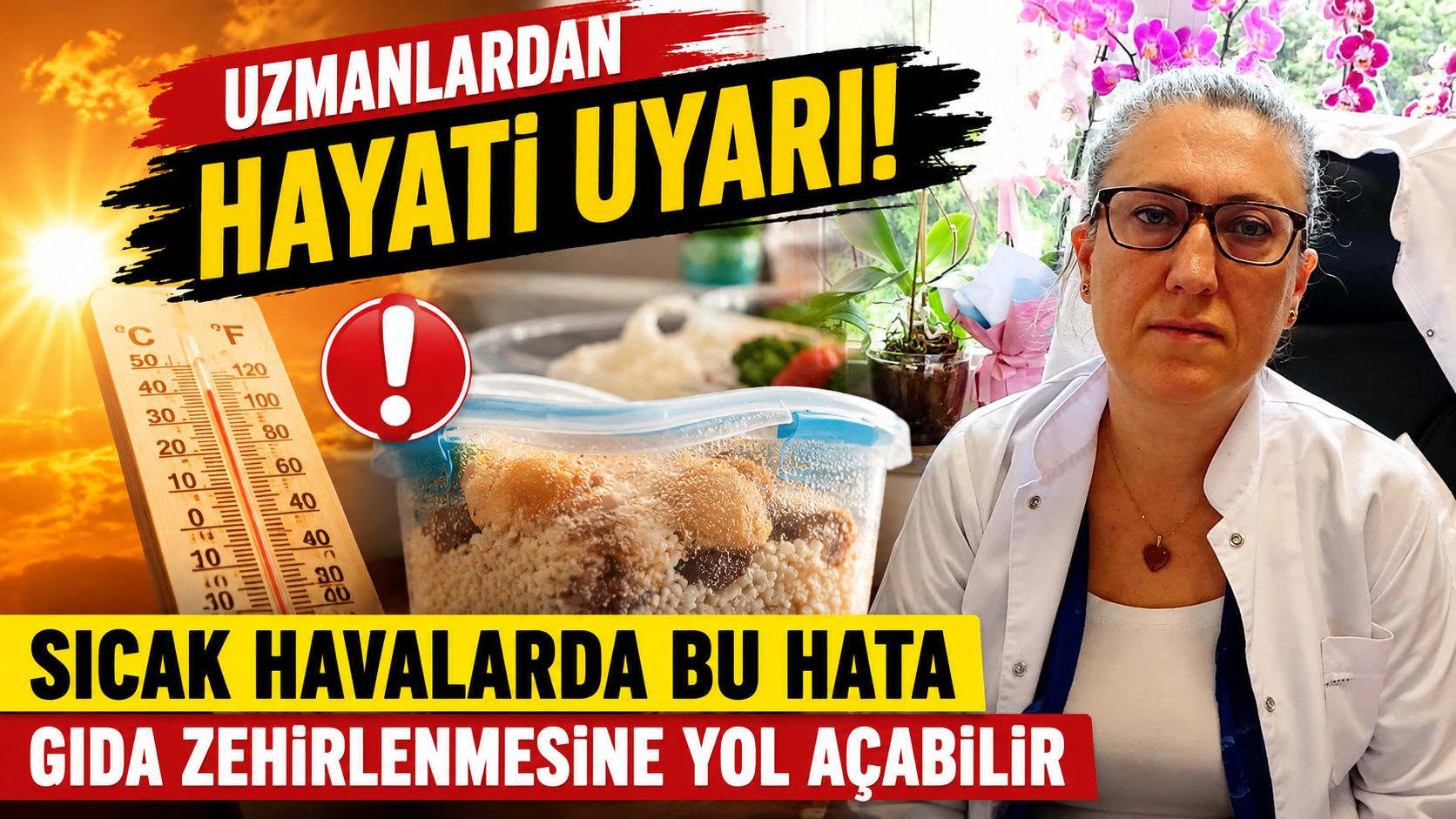 Yaz sıcağıyla birlikte büyük tehlike! besin zehirlenmeleri artıyor