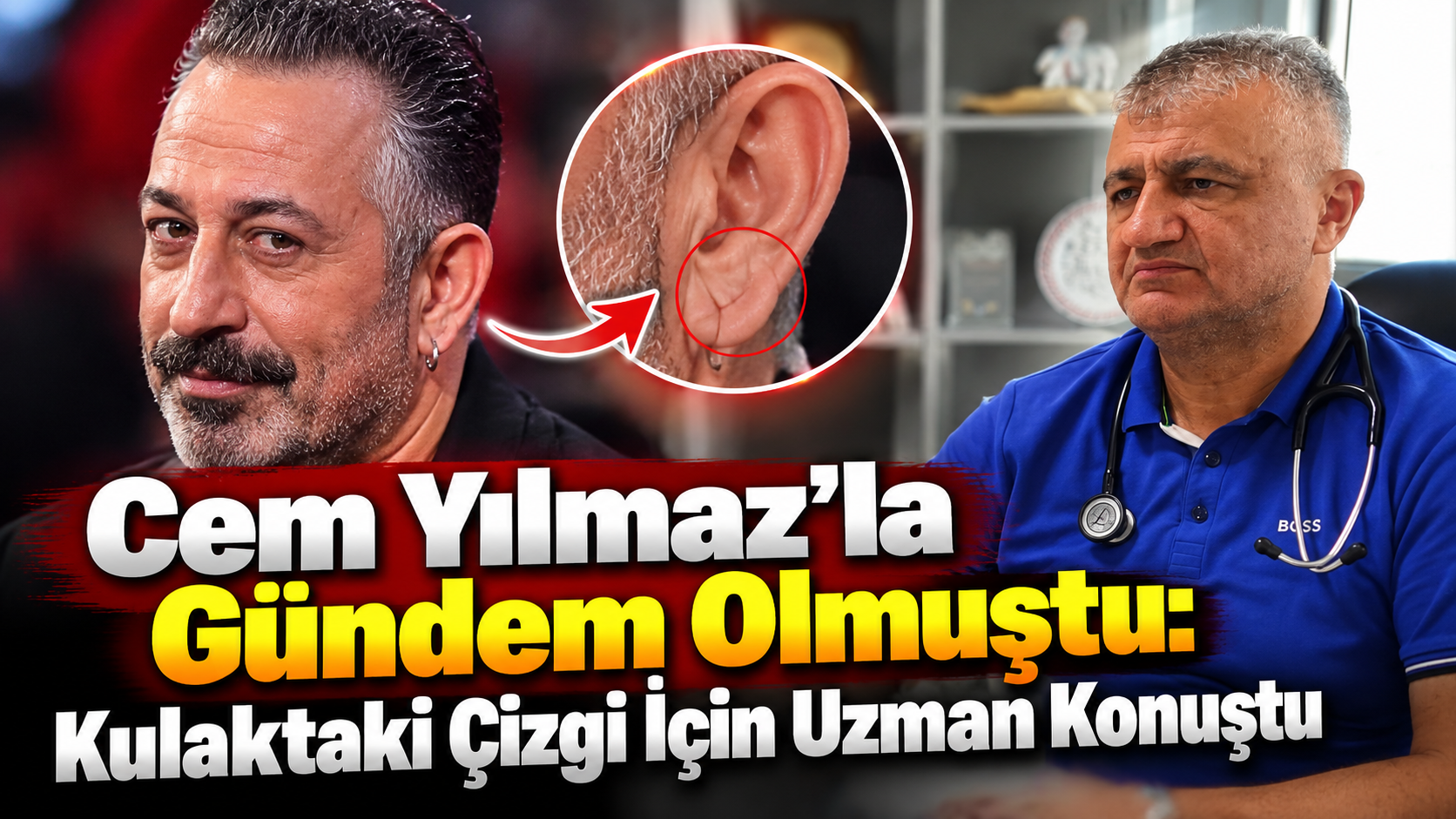 Kulak memesindeki çizgiye dikkat:“Vücudun bir sinyali”