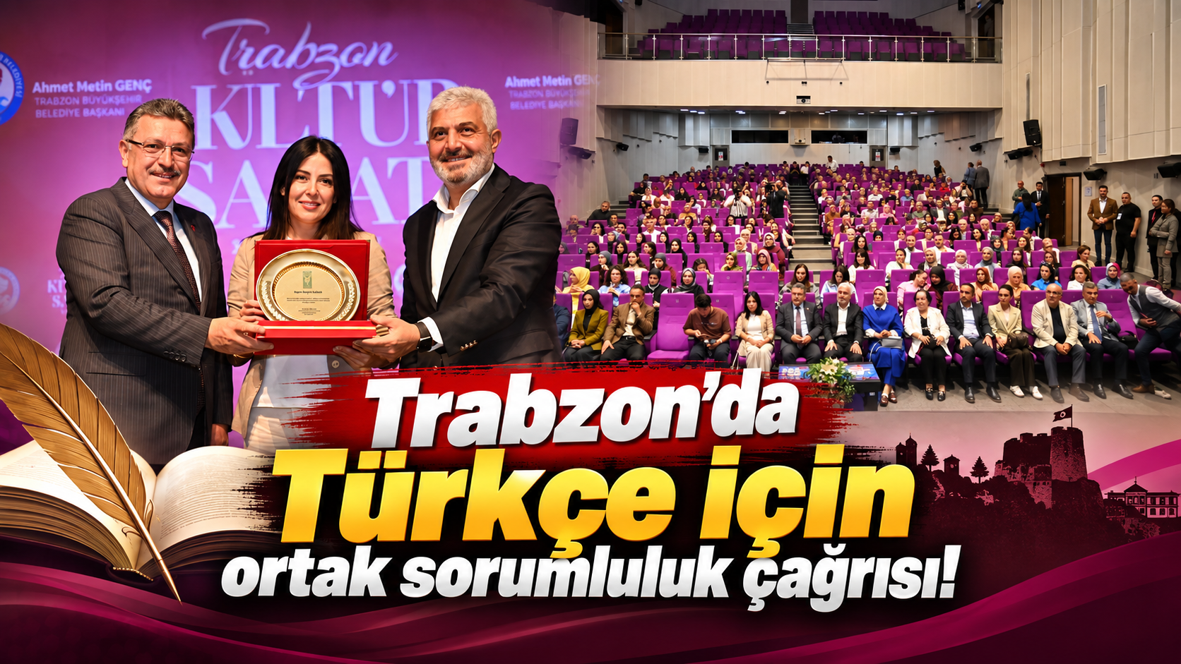 Trabzon’da dil, üslup ve nezaket masaya yatırıldı