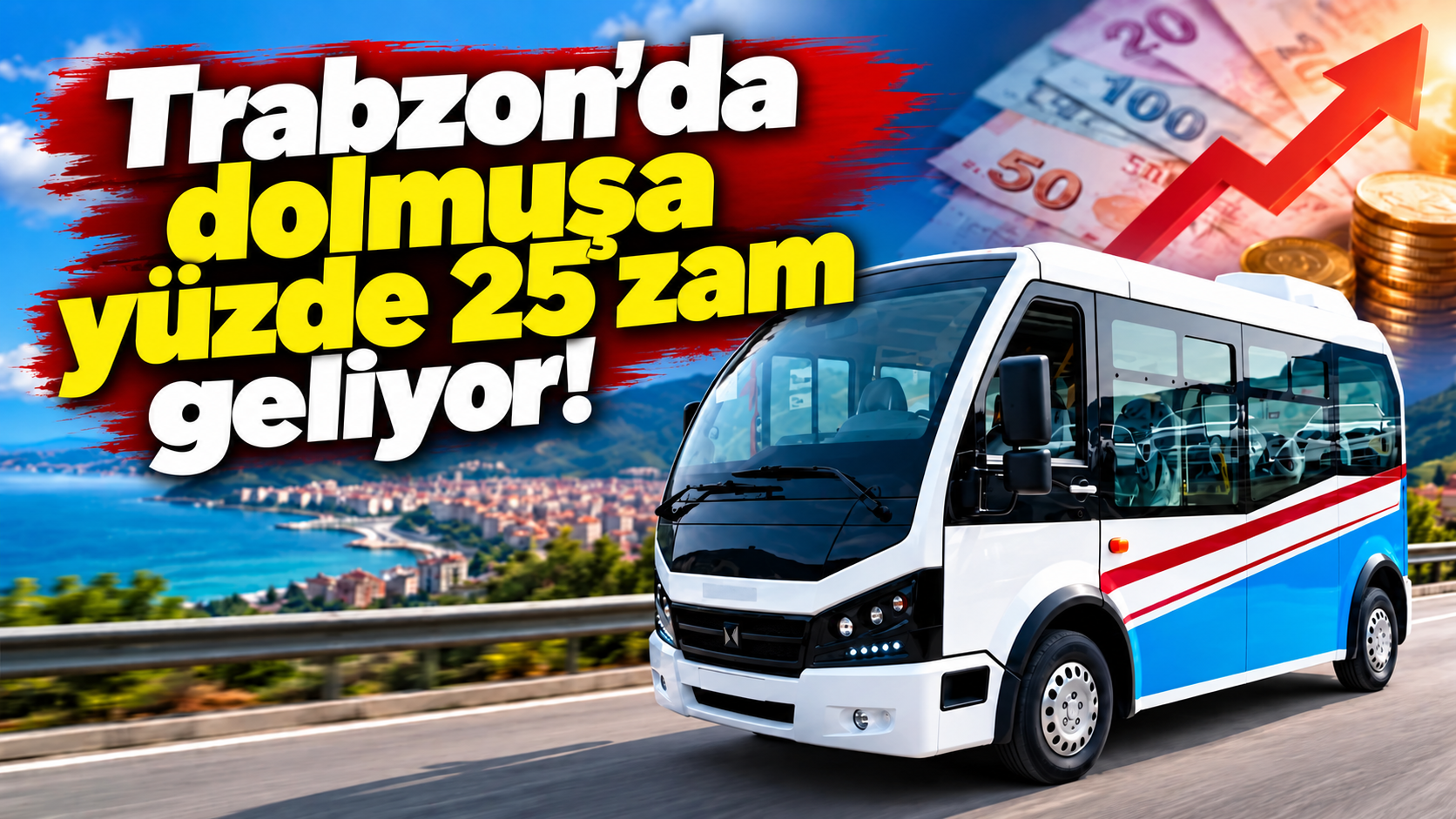 Trabzon’da dolmuş ücretleri artıyor: Gözler mecliste