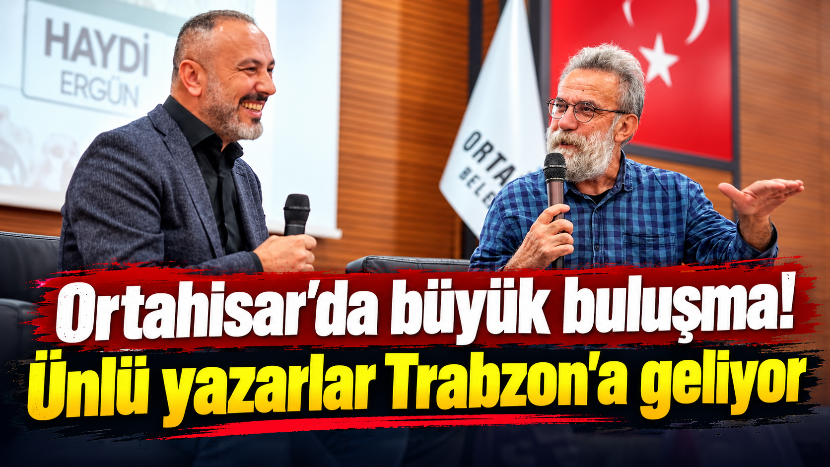 Ortahisar'da kitapların ve yazarların buluşma zamanı!